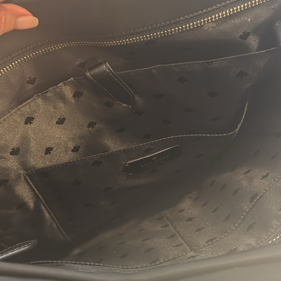 EUC kate spade Chelsea Large Nylon Tote Bag Black - Picture 10 of 15